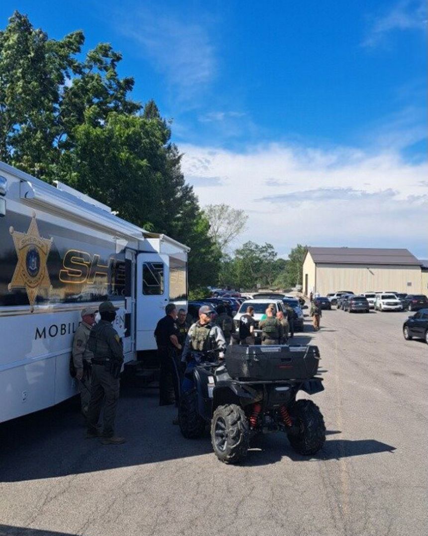 ICE raids a food plant in Cato, New York.